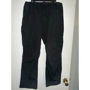 LA Police Gear LAPG Basic Operator Tactical Cargo Pants Mens 38 x 32 RipStop Bla